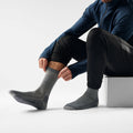 Hike Classic Edition Crew Socks Black - ver - 2