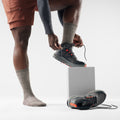 Hike Classic Edition Crew Socks Black - ver - 2