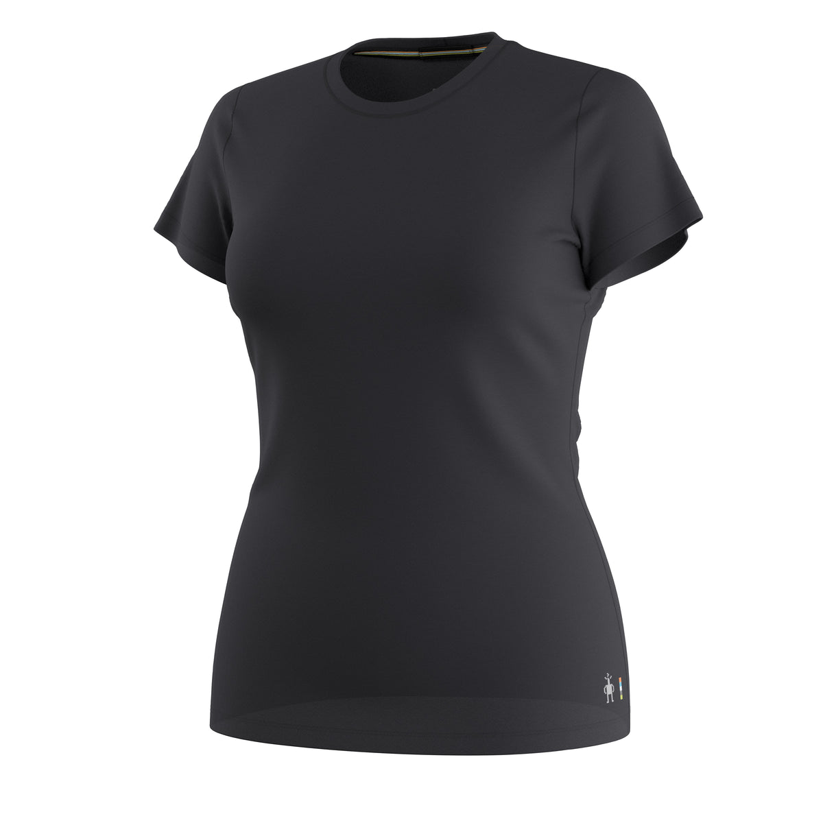 Women's Merino Short Sleeve Tee Black - 3