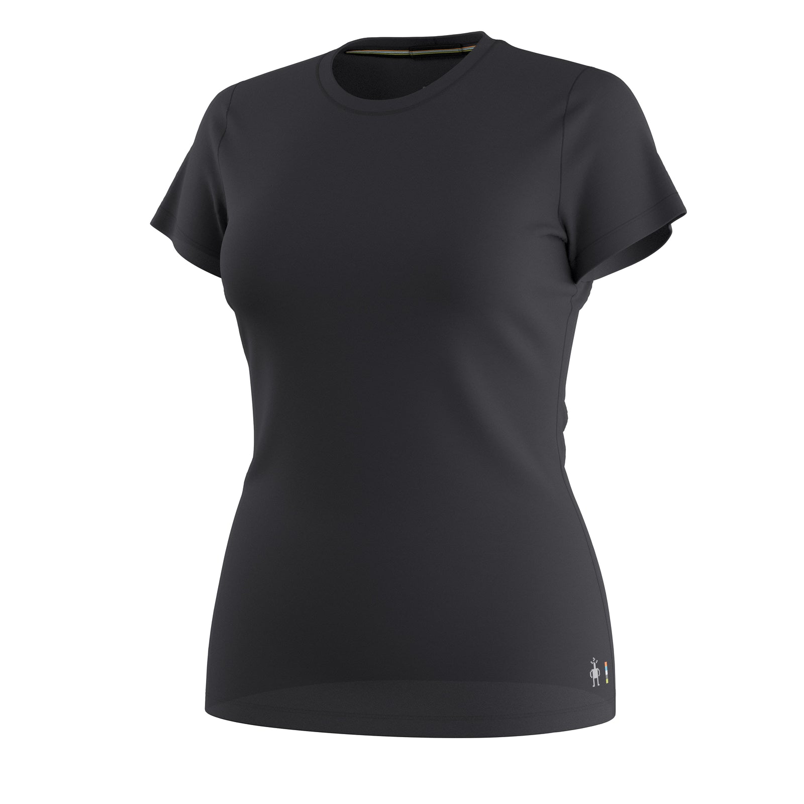 Women's Merino Short Sleeve Tee Black - ver - 3