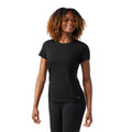 Women's Merino Short Sleeve Tee Black - ver - 1