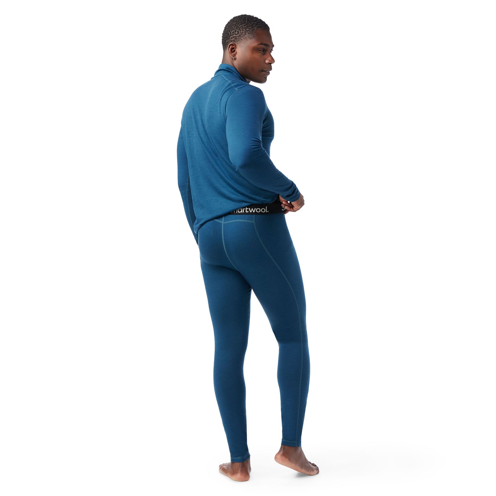 Men's Classic All-Season Merino Base Layer Bottom Boxed Twilight Blue - ver - 2
