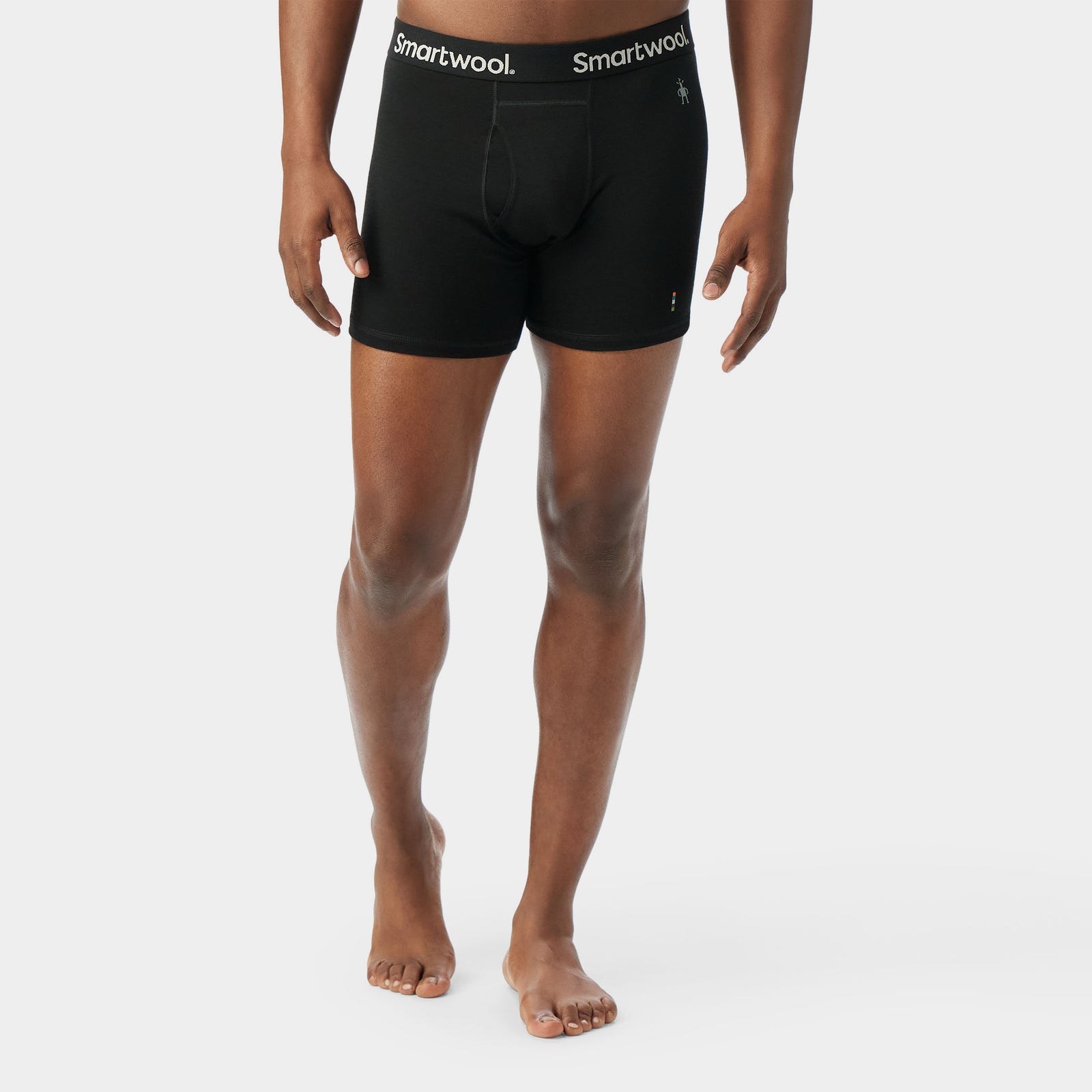 Men's Merino Boxer Brief Boxed Black - ver - 1