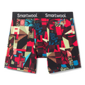 Men's Merino Print Boxer Brief Fern Green Aloha Forest - ver - 29