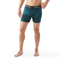 Men's Merino Print Boxer Brief Fern Green Aloha Forest - ver - 44