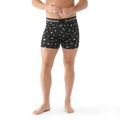 Men's Merino Print Boxer Brief Fern Green Aloha Forest - ver - 41
