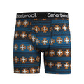 Men's Merino Print Boxer Brief Fern Green Aloha Forest - ver - 16