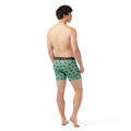 Men's Merino Print Boxer Brief Fern Green Aloha Forest - ver - 12